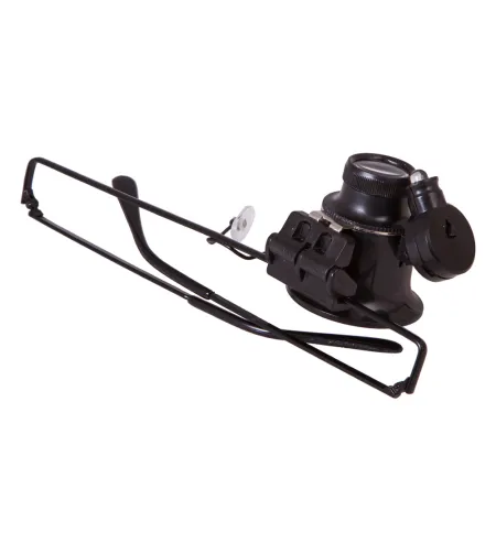 Levenhuk Zeno Vizor G1 PLUS Palielināmais stikls & Brilles ar Apgaismojumu (1–20x)