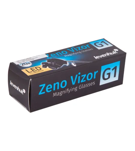 Levenhuk Zeno Vizor G1 PLUS Palielināmais stikls & Brilles ar Apgaismojumu (1–20x)