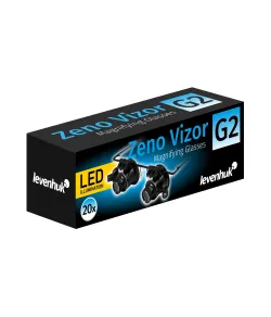 Levenhuk Zeno Vizor G2 PLUS Palielināmais stikls & Brilles ar Apgaismojumu (20x)