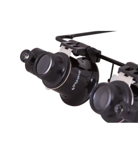 Levenhuk Zeno Vizor G2 PLUS Palielināmais stikls & Brilles ar Apgaismojumu (20x)