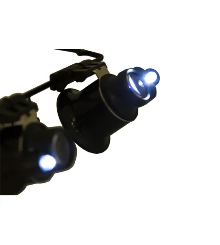 Levenhuk Zeno Vizor G2 PLUS Palielināmais stikls & Brilles ar Apgaismojumu (20x)