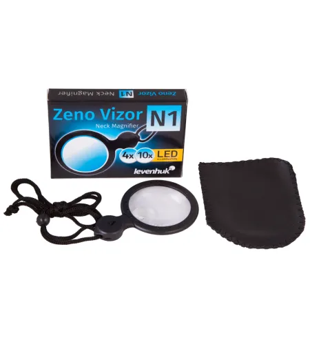 Levenhuk Vizor N1 LED 46mm  4x-10x Magnifier