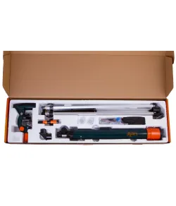 Mikroskops & Teleskops & Binoklis  Bērniem ar Eksperimentālo Komplektu Levenhuk LabZZ MTB3