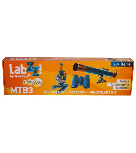 Microscope & Telescope & Binocular Kit  Levenhuk LabZZ MTB3 Plus (experiment kit included)