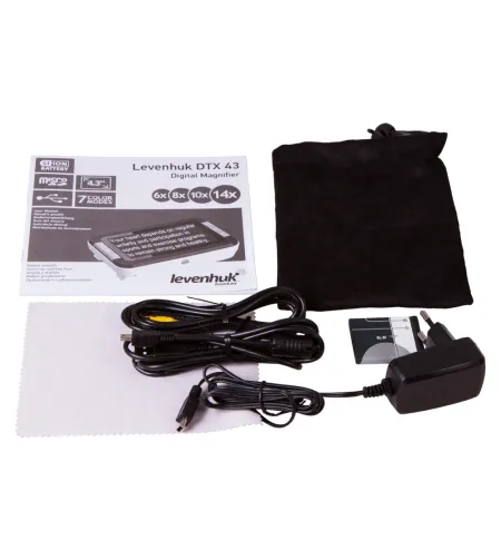 Digitālā Lupa Levenhuk DTX 43 PLUS ( 6 –14x / 6x, 8x, 10x, 14x)