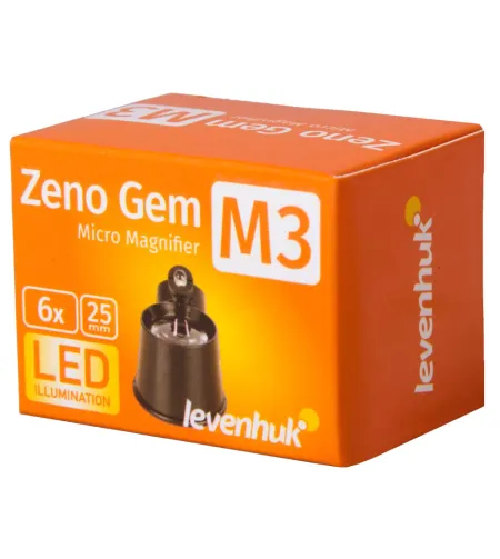 Лупа Levenhuk (Левенгук) Zeno Gem M3 Plus (6x)
