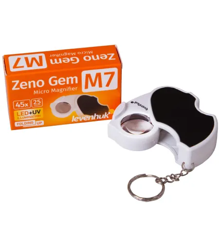 Levenhuk Zeno Gem M7 Plus (45x) didinamasis stiklas
