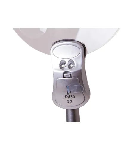 Galda Lupa ar Apgaismojumu un Lokano Stiprinājumu Levenhuk Zeno D5 PLUS ( 2-6x)