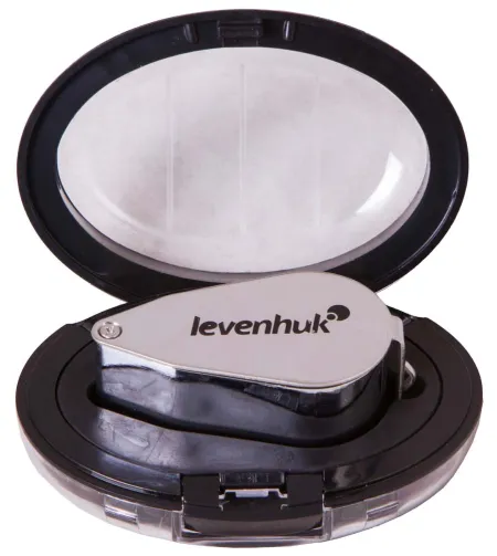 Kabatas Lupa ar Apgaismojumu un metāla korpusu Levenhuk Zeno GeM M11 PLUS (40x)