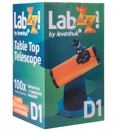 Teleskops Levenhuk LabZZ D1 Dobson 76/300 <100x