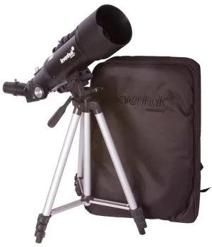 Teleskops Levenhuk Skyline Travel 70 70/400 <140x ar mugursomu
