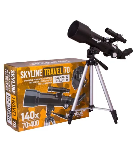 Teleskopas Levenhuk Skyline Travel 70 70/400 <140x su kuprine