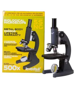 Mikroskopas Monokulinis Levenhuk 5S NG 40x-500x