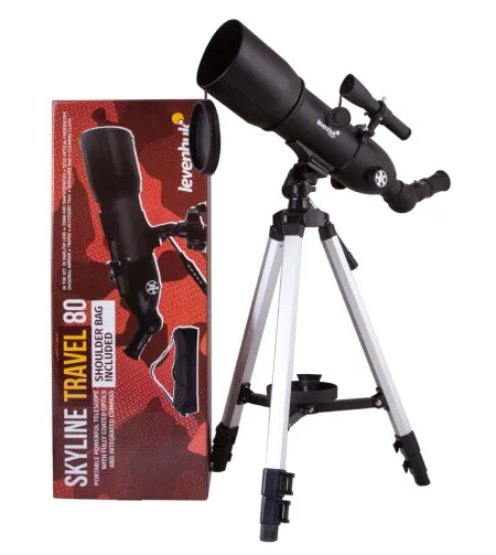 Teleskops Levenhuk Skyline Travel 80 80/400 >160x ar somu