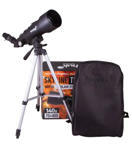 Telescope Levenhuk Skyline Travel Sun 70 70/400 <140x with backpack and sun filter