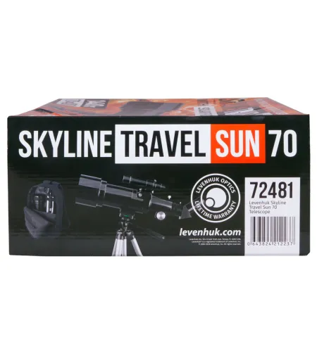 Telescope Levenhuk Skyline Travel Sun 70 70/400 <140x with backpack and sun filter