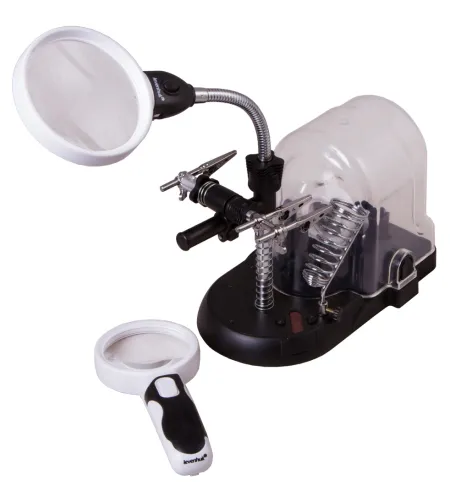 Levenhuk Zeno Multi ML17 Black Magnifier 2/5/16x