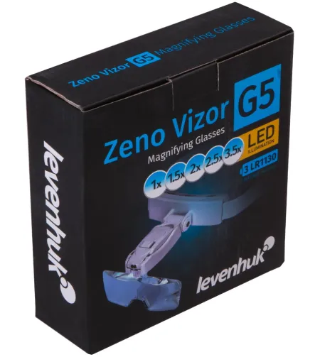 Levenhuk Zeno Vizor G5 Magnifying Glasses 1/1.5/2/2.5/3.5x