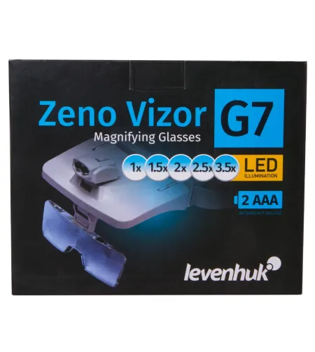 Levenhuk Zeno Vizor G7 Magnifying Glasses 1/1.5/2/2.5/3.5x