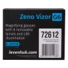 Levenhuk Zeno Vizor G6 Magnifying Glasses 10/15/20/25x