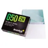 Levenhuk G50 2H Double Cavity Blank Slides, 50 vnt