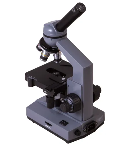 Biologist Microscope with Coordinated Sliding Table Levenhuk 320 40x-1000x