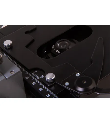 Biologist Microscope with Coordinated Sliding Table Levenhuk 320 40x-1000x