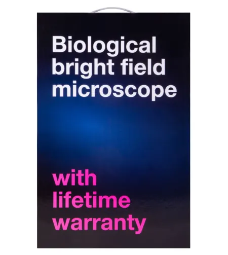 Biologist Microscope with Coordinated Sliding Table Levenhuk 320 40x-1000x