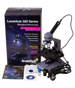Skaitmeninis monokulinis mikroskopas Levenhuk D320L BASE 3M