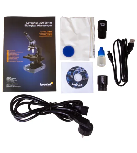 Digitālais monokulārais mikroskops Levenhuk D320L BASE 3M