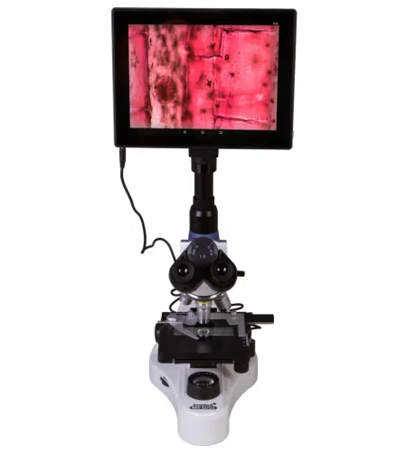 Trinokulinis mikroskopas, Levenhuk MED D10T LCD skaitmeninis