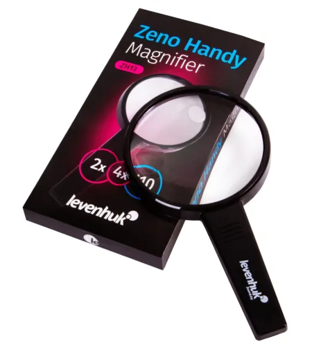 Лупа Pучная Levenhuk Handy ZH13 Magnifier 110mm 2x-4x