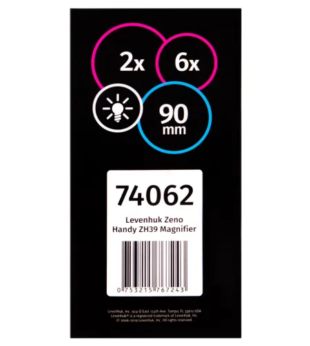 Levenhuk Zeno Handy ZH39 Magnifier 2x -6x