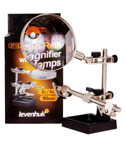 Galda Palielināmā Ierīce Levenhuk Refit ZF15 90mm 2x- 6x