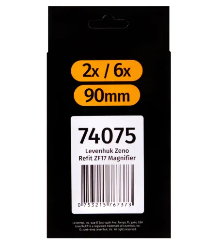 Galda Palielināmā Ierīce Levenhuk Refit ZF17 90mm 2x- 6x