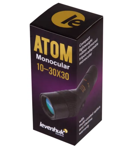 Monocular Levenhuk Atom 10–30x30