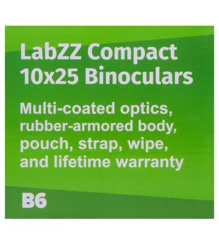 Levenhuk LabZZ B6 10x25 Детский бинокль