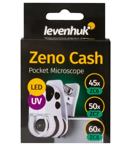 Pocket Microscope Zeno Cash ZC6 Levenhuk 45x