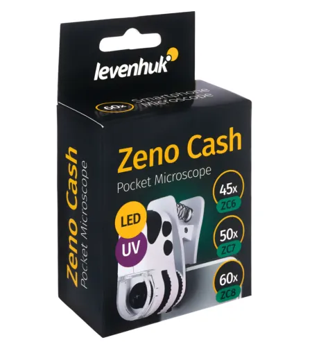 Pocket Microscope Zeno Cash ZC8 Levenhuk 60x