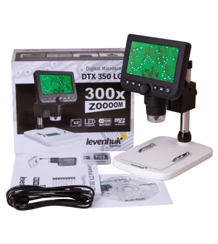 Skaitmeninis mikroskopas Levenhuk DTX 350 LCD 20x-300x