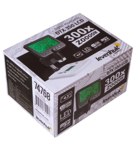 Skaitmeninis mikroskopas Levenhuk DTX 350 LCD 20x-300x