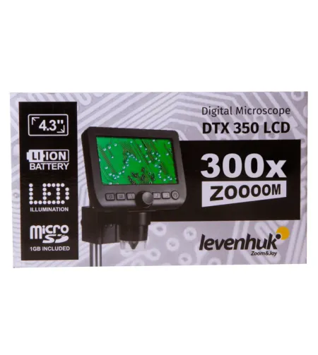Skaitmeninis mikroskopas Levenhuk DTX 350 LCD 20x-300x