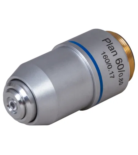 Levenhuk MED 60x Plan Achromatinis objektyvas