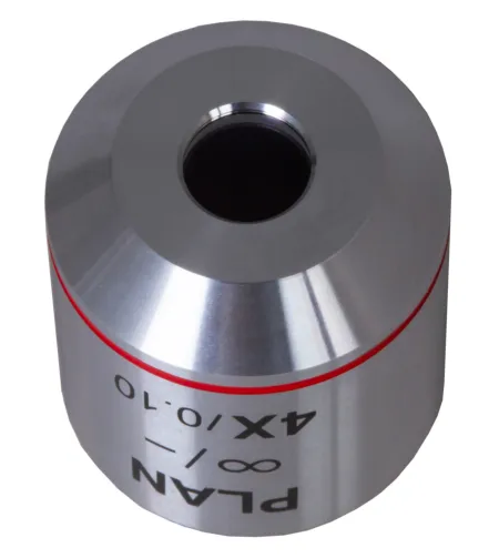 Levenhuk MED 4x Infinity Plan Ahromatiskā objektīvs