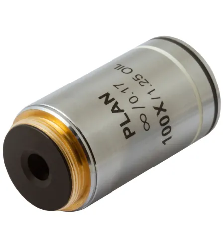 Levenhuk MED 100x Infinity Planachromatinis objektyvas