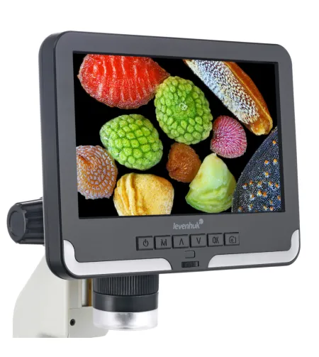 Mikroskops, Levenhuk Rainbow DM700 LCD digitālais, 10x–200x