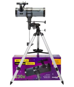 Teleskopas Levenhuk Blitz 114s PLUS