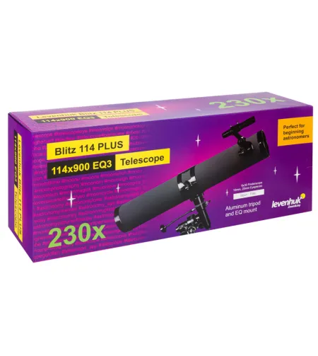 Levenhuk Blitz 114 PLUS Teleskopas