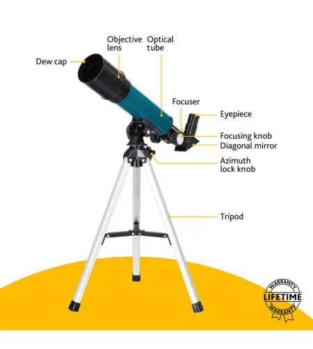 Levenhuk LabZZ TK50 Telescope with case