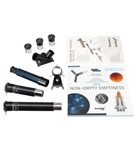 Teleskopas Discovery Sky T60 60/700 120x su knyga